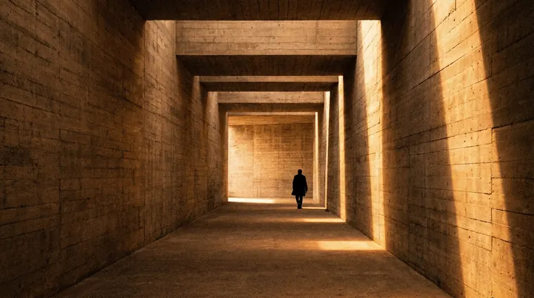 V1 — gouden lichtinval