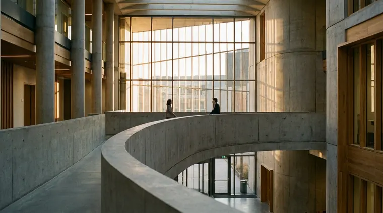 V2 — atrium, twee figuren (ronde 1)